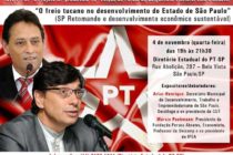 #FórumConjuntura: PT-SP debate “O freio tucano no desenvolvimento do Estado de SP” com Márcio Pochmann e Artur Henrique