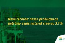Produção de petróleo e gás natural cresce e bate recorde em agosto