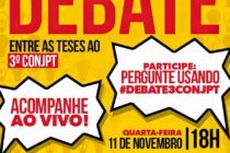 #AgendaPT (11/11): É hoje! Juventude do PT promove debate entre as teses do 3º ConJPT