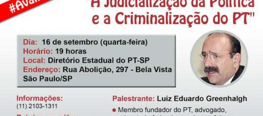 PT Santo André Convida: 12ª edição do Fórum de Conjuntura Eleitoral do PT-SP