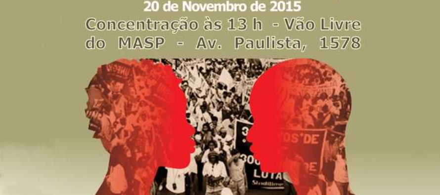 #AgendaPT (20/11): Marcha da Consciência Negra de 2015