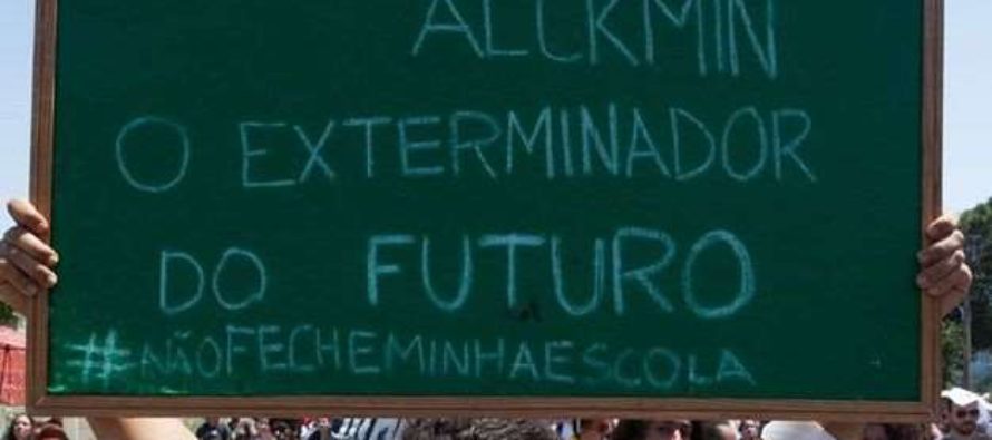 #GovernoAlckmin: “Se nossa escola for fechar, a cidade vai parar”