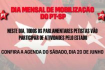 PT-SP inicia “Dia Mensal de Mobilização” neste sábado (20)