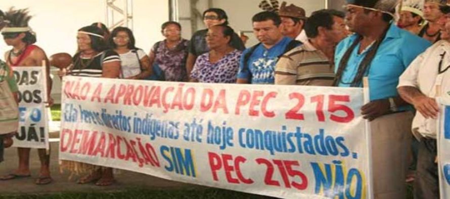 Dia do Índio: Petistas lamentam tramitação da PEC 215 que representa “golpe” em conquistas