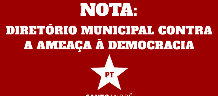 DIRETÓRIO MUNICIPAL CONTRA A AMEAÇA À DEMOCRACIA