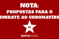 NOTA: PROPOSTAS DE COMBATE AO CORONAVÍRUS