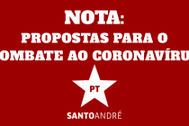 NOTA: PROPOSTAS DE COMBATE AO CORONAVÍRUS