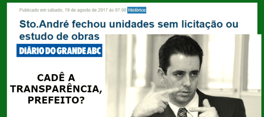 Falta de transparência: Gestão Paulinho Serra (PSDB) fechou unidades de Saúde sem licitação ou estudo de obras