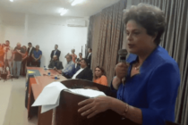 Dilma: “É inquestionável hoje que foi dado um golpe”
