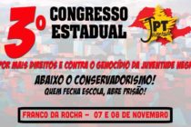 #3ConJPT: Franco da Rocha sediará o 3º Congresso da Juventude do PT paulista
