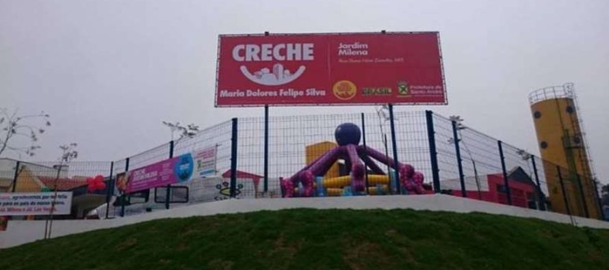 Governo Carlos Grana inaugura Creche no Jardim Milena