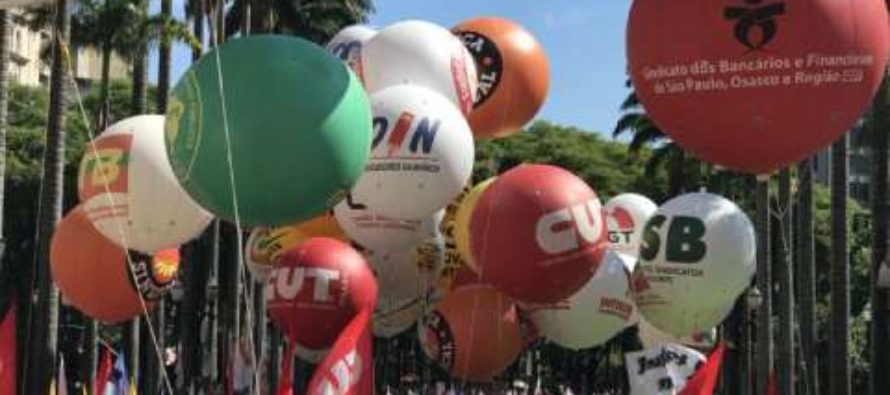 Jornada de manifestações pelo Brasil contra reformas de Temer