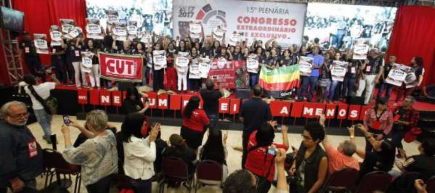 Contra governo Temer, CUT lança calendário de mobilizações contra reformas e privatizações