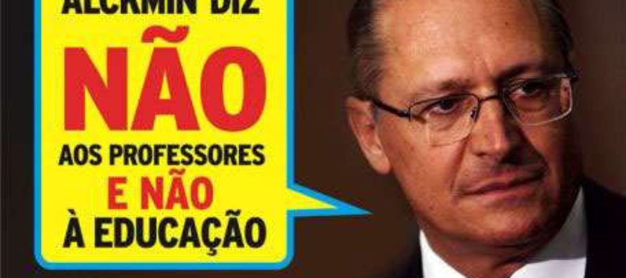 Professores repetem queixas e denúncias de abandono por parte do governo Alckmin