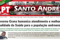 Boletim digital PT Santo André: Confira as realizações na Saúde