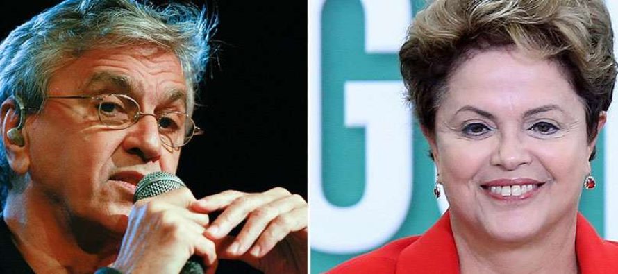 Caetano declara voto:”Prefiro #Dilma agoa”