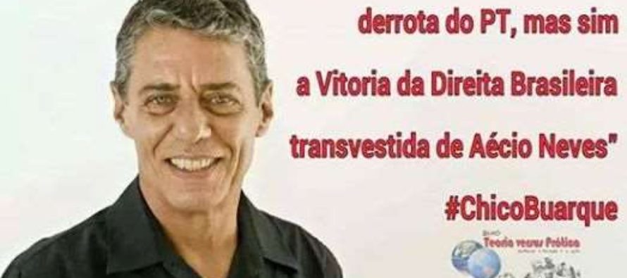 Chico Buarque afirma: “#Dilma tem compromisso com os mais pobres”