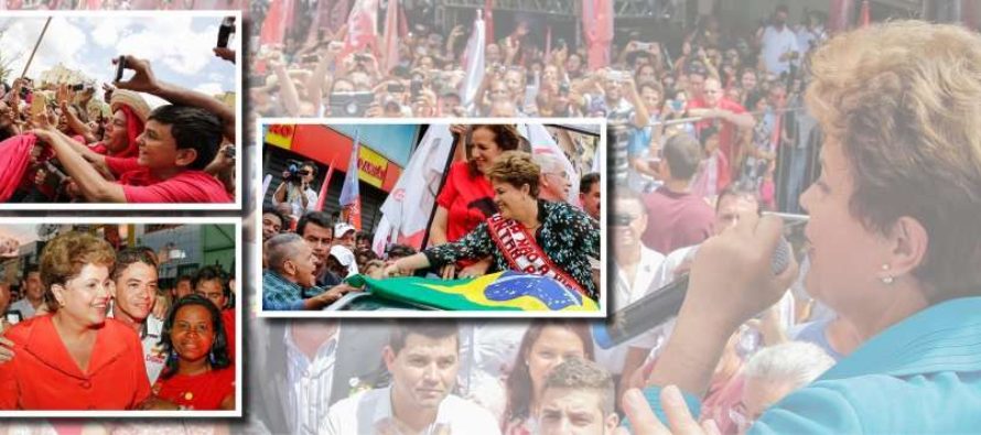 Com PT unido, #Dilma avança com consistência