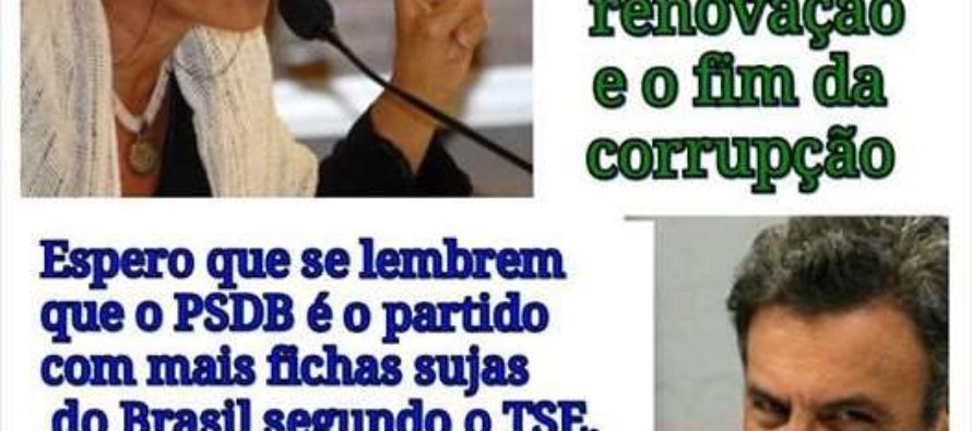 #Dilma mostra contradições da aliança de Aécio com Marina