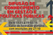 #AtividadesPT: Atenção, últimos dias para se inscrever em curso de gestão e políticas públicas