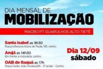 #DiadeMobilizaçãoPTSP – Guarulhos e Alto Tietê