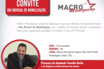 #DiadeMobilizaçãoPTSP: – Macro Mantiqueira: Barba participa do #DiadeMobilizaçãoPTSP neste sábado (14)