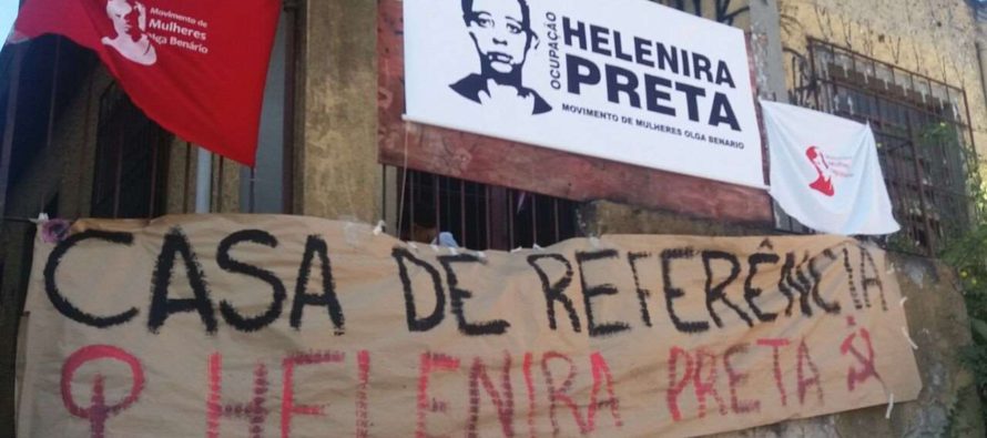 Movimento de Mulheres Olga Benário realiza ocupação de prédio em Mauá
