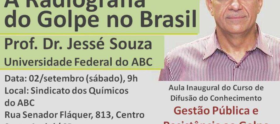 PT Santo André inicia curso de “Gestão Pública e Resistência ao Golpe” no dia 2 de setembro