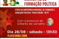 PT SANTO ANDRÉ REALIZA CONFERÊNCIA MUNICIPAL DE FORMAÇÃO POLÍTICA