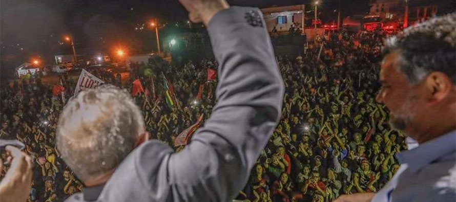 Caravana de Lula no Sul confronta debate de projeto de país com discurso de ódio