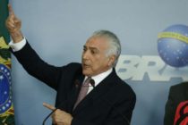 Janot denuncia Temer como chefe do ‘quadrilhão’ do PMDB na Câmara