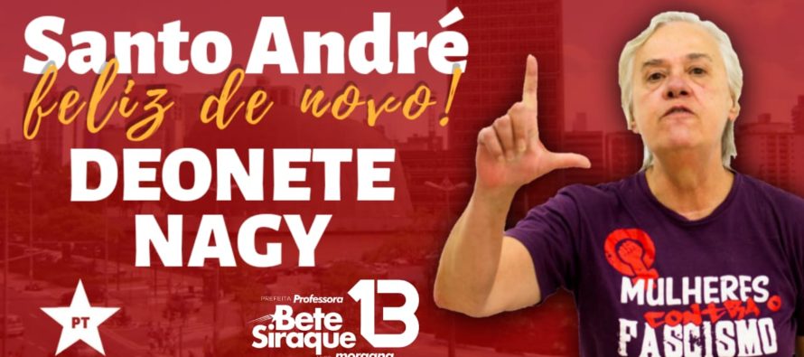 DEONETE NAGY: SANTO ANDRÉ FELIZ DE NOVO!