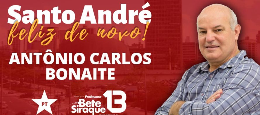 ANTONIO CARLOS BONAITE: SANTO ANDRÉ FELIZ DE NOVO