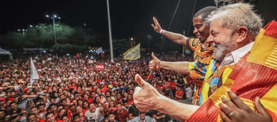 Lula no Ceará: “Durante nosso governo, o Nordeste passou a crescer mais rápido que o resto do país”