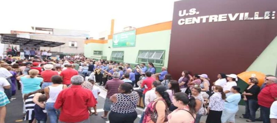 Carlos Grana entrega Unidade de Saúde do Centreville ampliada à população