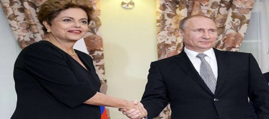 Dilma e Putin selam acordos para áreas de política espacial e parques tecnológicos