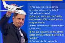 Arrocho Neves gasta 14 milhões da verba pública e usa empresa “parceira” para construir aeroporto na fazenda do tio