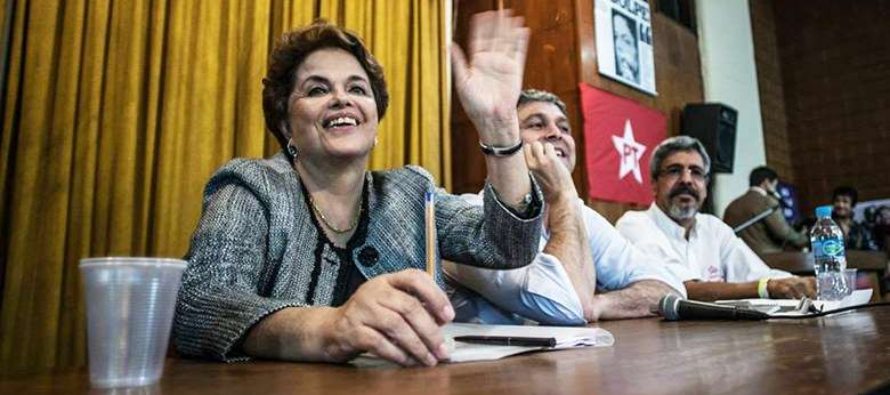 Dilma no Rio: “Golpe explica por que temos a mais egoísta, atrasada e irresponsável elite”