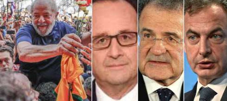 Seis líderes europeus manifestam apoio a Lula e pedem sua presença nas eleições