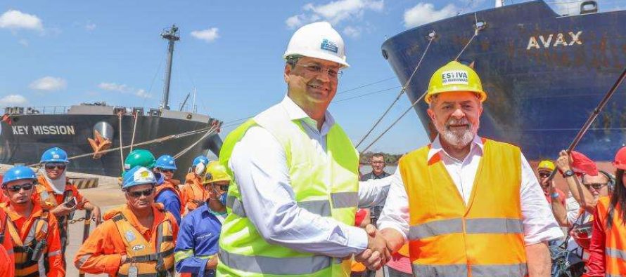 Lula no Maranhão: Visita ao Porto de Itaqui, no último dia da “Caravana da Esperança”