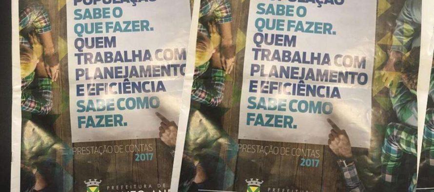 Ao invés da Saúde, prefeito prefere gastar mais de R$700 mil em jornal publicitário