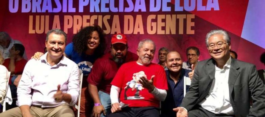 Lula: “Quero andar pelo País para mexer com consciência do povo”