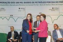 Dilma: A Petrobras mostrou que o pré-sal é uma riqueza que pertence ao povo Brasileiro