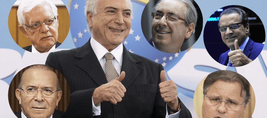 Relatório da PF: Temer comandava o “quadrilhão do PMDB” e recebeu R$ 31,5 milhões em vantagens