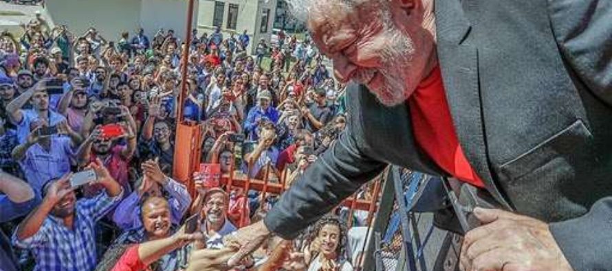 Lula: “Se estão preocupados com o fato de eu ser candidato, podem saber que vamos ganhar”