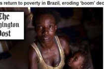 A face mais dramática do golpe, o aumento da pobreza no Brasil, é notícia internacional