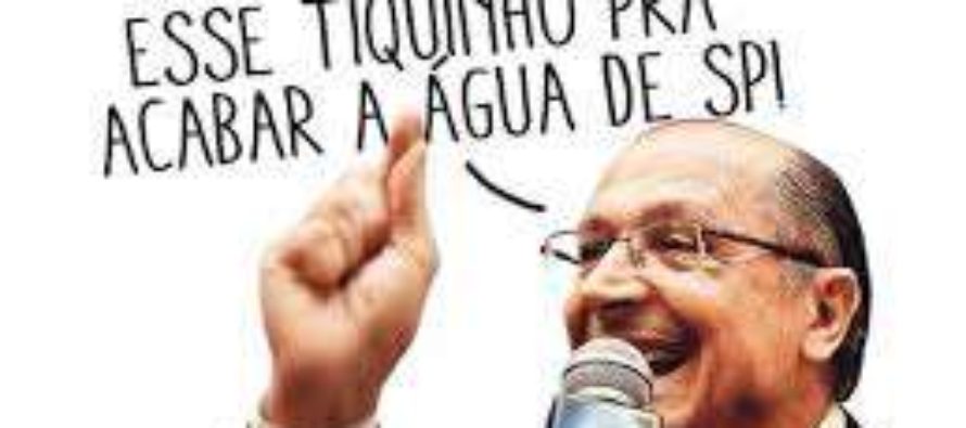 Eleger Aécio é prorrogar a falta d’água no estado de São Paulo